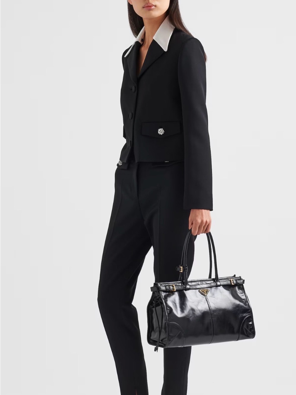 Prada Bonnie in large NEW w GHW - Picture 10 of 16